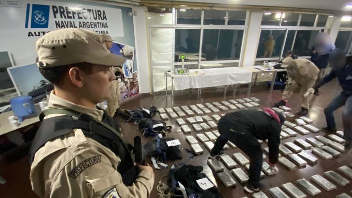 Bahía Blanca: Prefectura incautó más de 170 kilos de cocaína