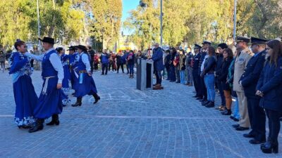 Homenaje al General José de San Martín en Puerto Madryn