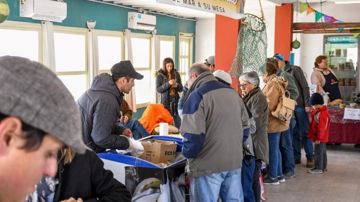 Comenzó la Feria Mensual de Pesca Artesanal en Puerto Madryn