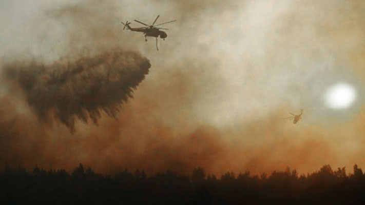 Siguen activos tres incendios forestales en Entre Ríos