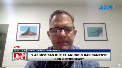 Ehnes analizó que los mercados reaccionaron «tibiamente» a las medidas anunciadas por Massa