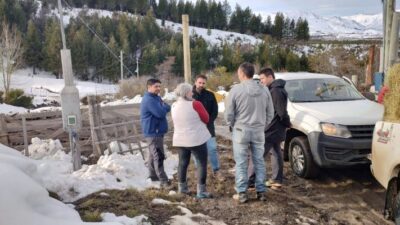 El Hoyo, Leandro Cavaco, nevadas