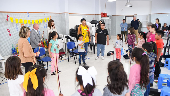 Se creó la orquesta infantil del barrio Perón de Puerto Madryn