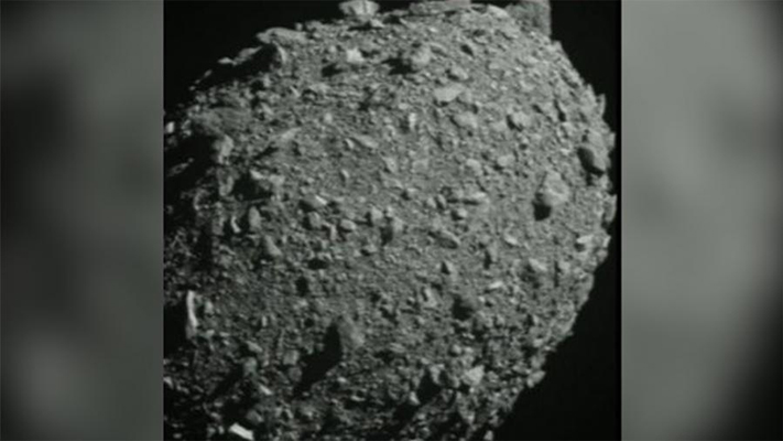 Nave de la NASA desvió la trayectoria de un asteroide