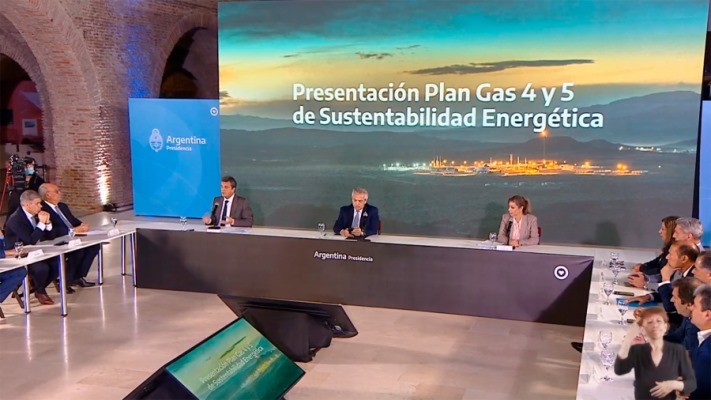 El Gobierno anunció el Plan Gas IV y V
