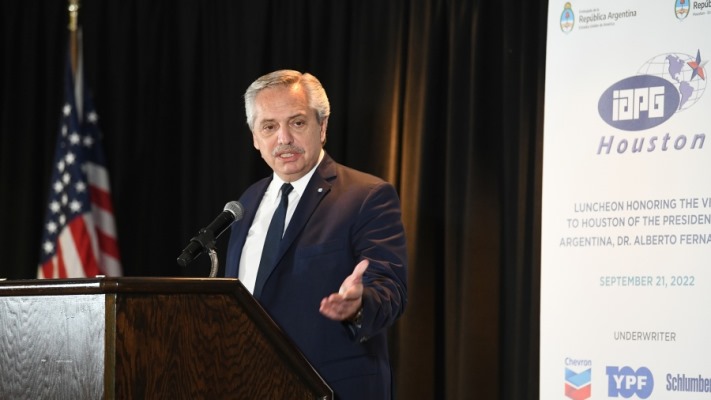 Desde Houston, Fernández anunció ley para dar “seguridad jurídica” a inversores