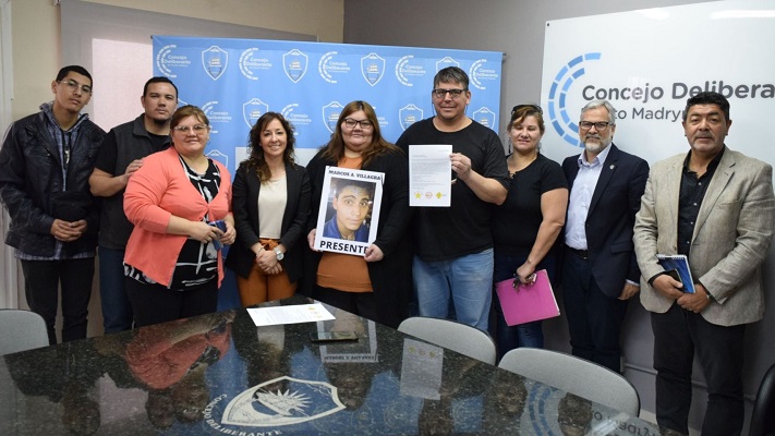 Corvalán se reunió con familiares de Marcos Villagra