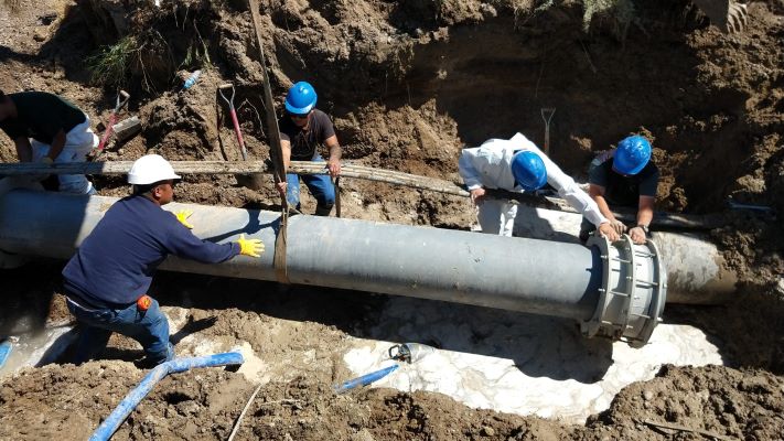 Servicoop realizará obras de mantenimiento sobre el sistema de acueductos Trelew – Puerto Madryn