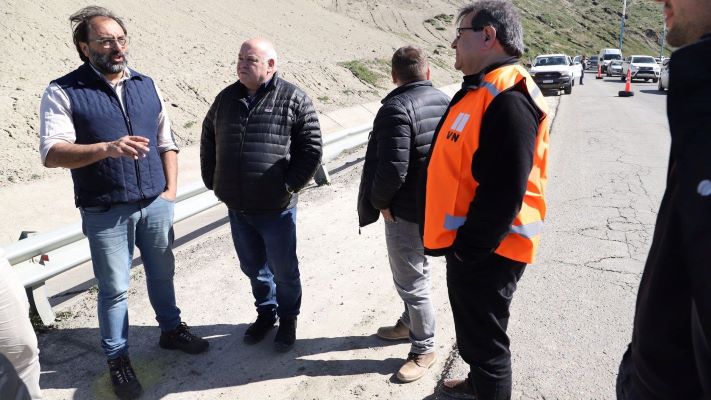 Luque pidió a Vialidad Nacional que tome medidas urgentes respecto a la situación del cerro Chenque