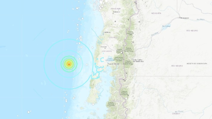 Sismo de magnitud 6,1 sacude Chile y repercute en la Comarca Andina
