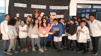 Madryn: la Asociación Sanmartiniana finalizó el «Mes del Libertador» en la Escuela 177