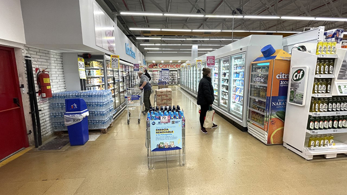 Se acelera el derrumbe del consumo en supermercados: esta vez fue del 7,3%