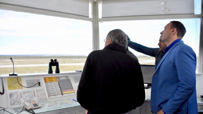 Habilitaron el Sistema de Observación Meteorológica en el aeropuerto de Trelew