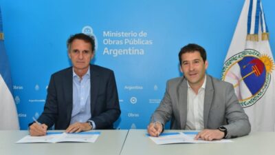 Comodoro Rivadavia, Gabriel Katopodis, Juan Pablo Luque, obras hídricas