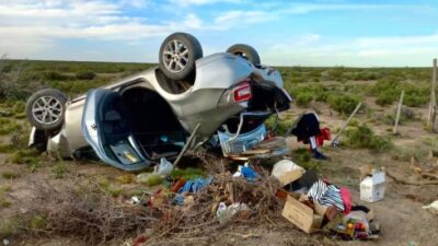 Una mujer murió tras un vuelco