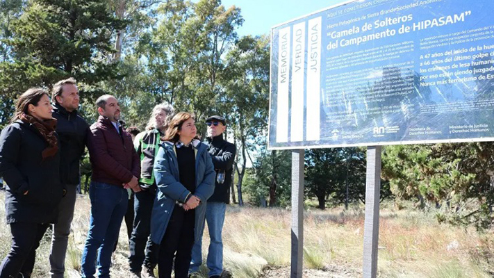 Río Negro señalizó a la mina Hipasam de Sierra Grande como un Sitio de Memoria