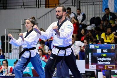 ECHEVERRIA, Guagliarello, JUEGOS ODESUR, Taekwondo