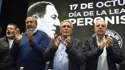 Día de la Lealtad: La CGT lanzó un espacio político sindical