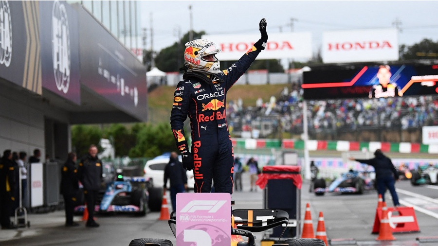 Verstappen se coronó campeón en el GP de Japón