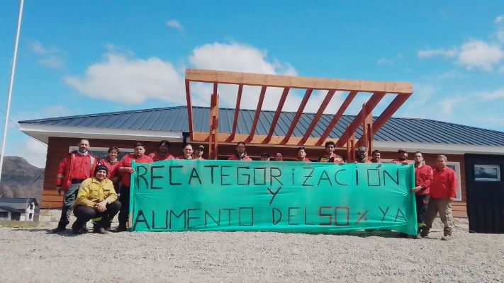 Trabajadores del Servicio Provincial de Manejo del Fuego reclaman apertura de paritarias