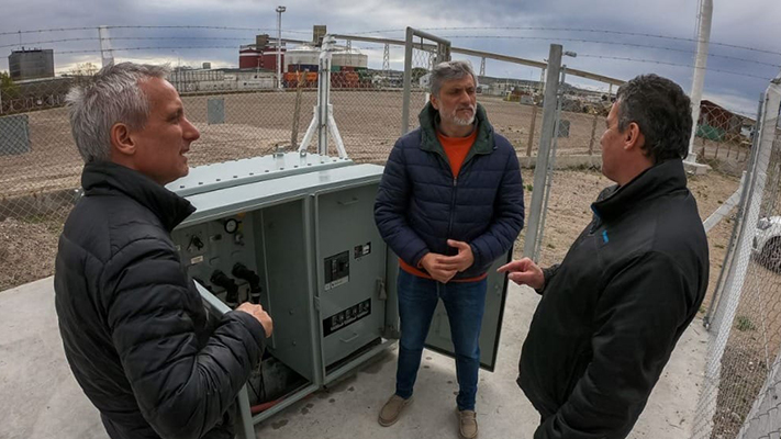 Completaron una nueva obra de iluminación en el muelle Storni