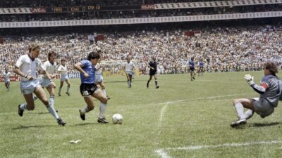 La camiseta que usó Maradona ante Inglaterra en el 86´, será exhibida en Qatar 2022