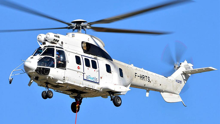 Nación alquiló un helicóptero a Francia por los incendios