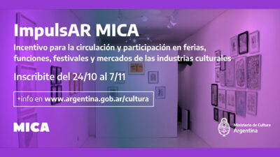 convocatoria, Cultura, impulsar mica, mica, subsidio