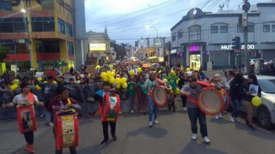 “Los niños no se tocan”, la consigna de una comunidad conmocionada