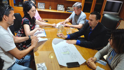 Adrián Maderna, INTA, municipalidad, TRELEW
