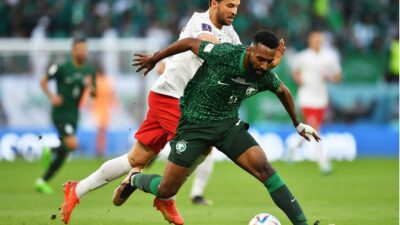 Polonia dominó y le ganó 2 a 0 a Arabia Saudita