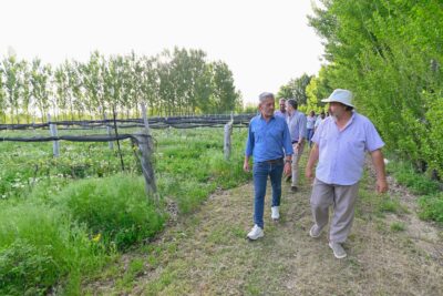 Arcioni puso en valor el potencial productivo de la región
