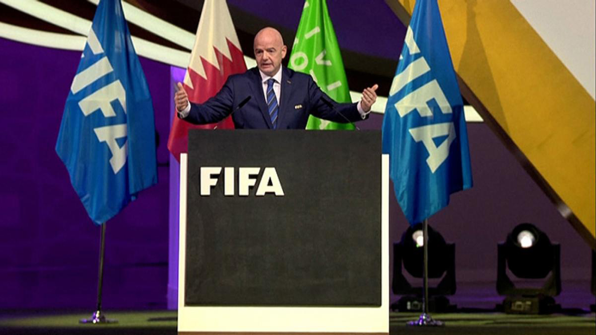 Por el Mundial, la FIFA llamó a un alto el fuego en Ucrania