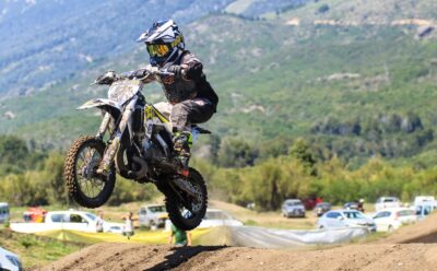 Valdebenito ganó en Bariloche y fue podio en el MX Sur