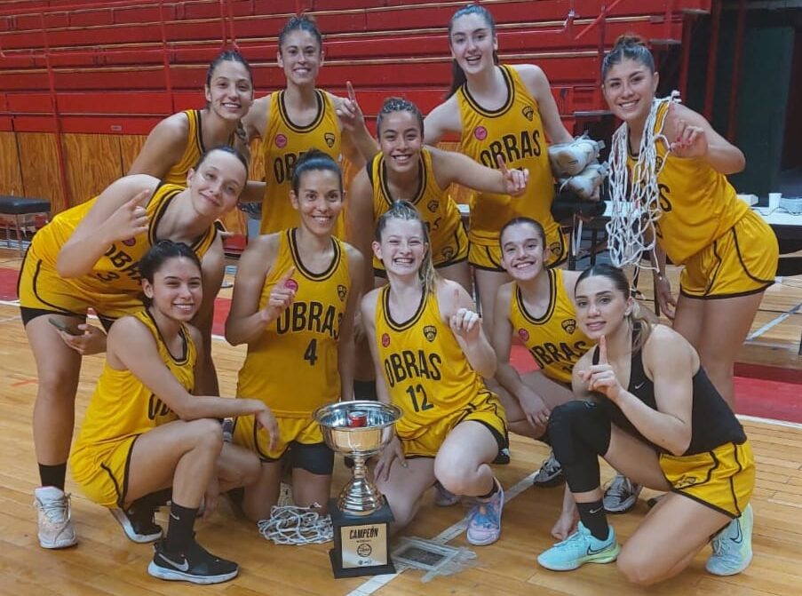 La chubutense Martina Torres se consagró campeona de la Liga Femenina con Obras