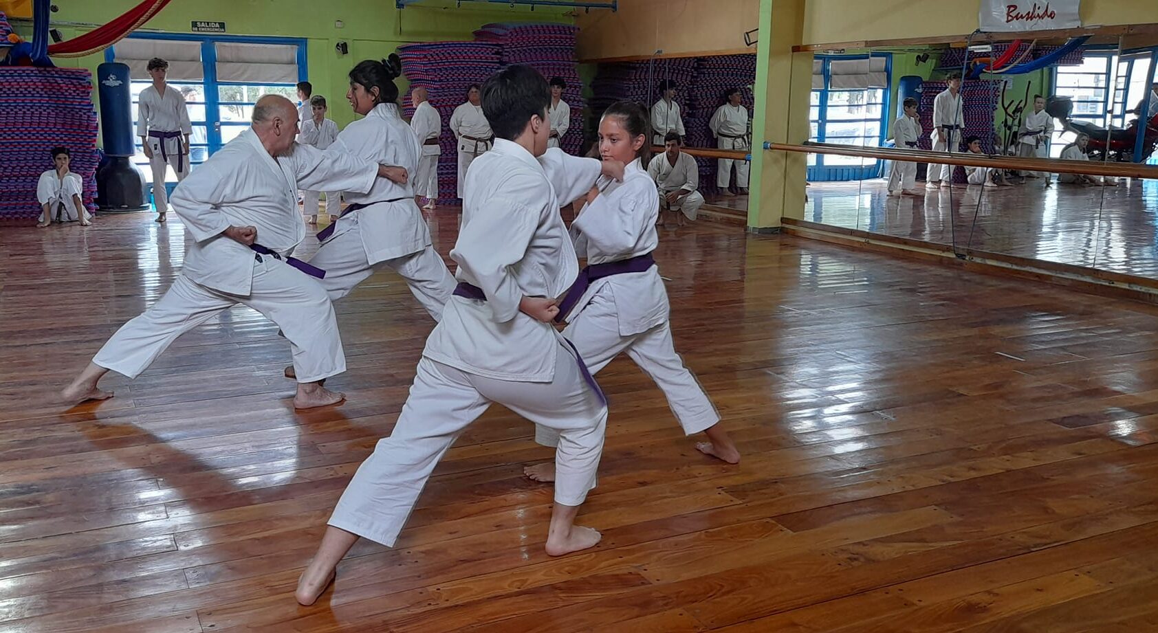 El karate valletano tuvo su toma de exámenes