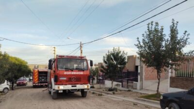 barrio, barrio Perón, bomberos, fuego, policía