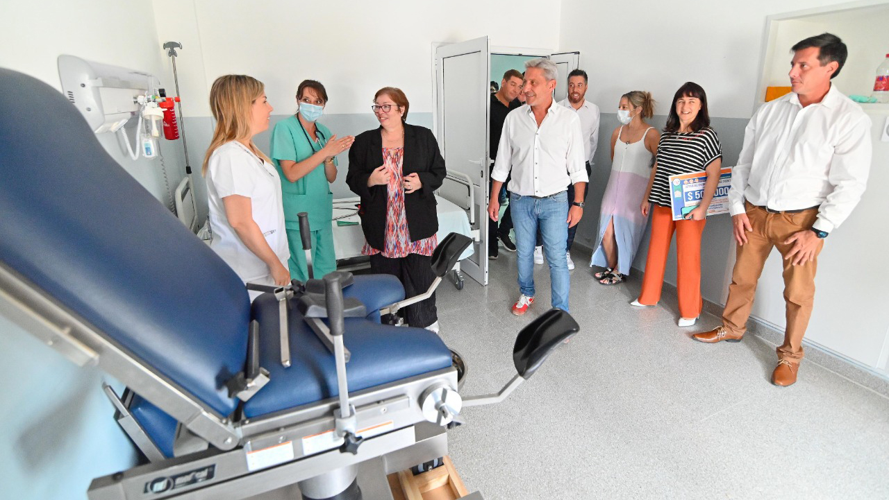 Arcioni entregó elementos al Hospital Subzonal Santa Teresita