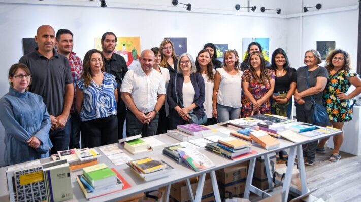 Se realizó la entrega de libros a bibliotecas de Puerto Madryn