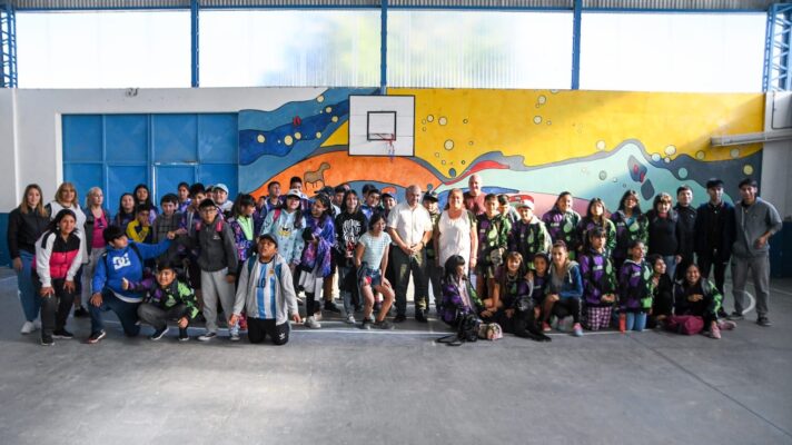 Estudiantes de la Escuela Municipal Nº1 de Madryn cerraron el año con actividades en la estancia “San Guillermo”