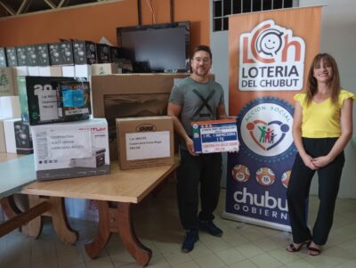 bienes, Cooperativa Dulce Hogar, fundación La Minga, IAS, instituciones, TRELEW