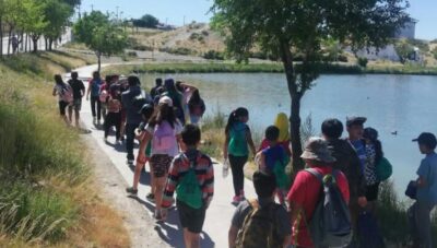educación ambiental, escuelas, LAGUNA CACIQUE CHIQUICHANO, TRELEW