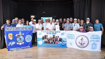 26 DE ABRIL, Jubilados, marineros, puerto madryn, sede, TIERRA