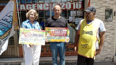 Dos apostadores del Telebingo cobraron más de un millón de pesos