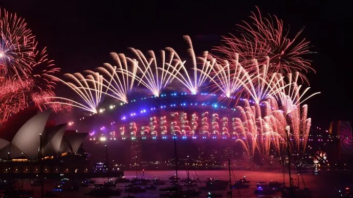 El mundo recibe Año Nuevo