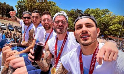 campeones, festejos, futbol, Qatar 2022, Selección Argentina