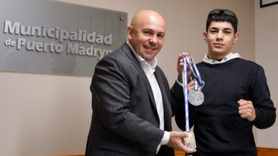 Aaron Aranda, boxeador, campeón, puerto madryn