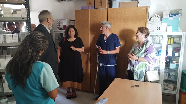 Carla Vizzotti, hospital de dolavon, Miryám Monasterolo