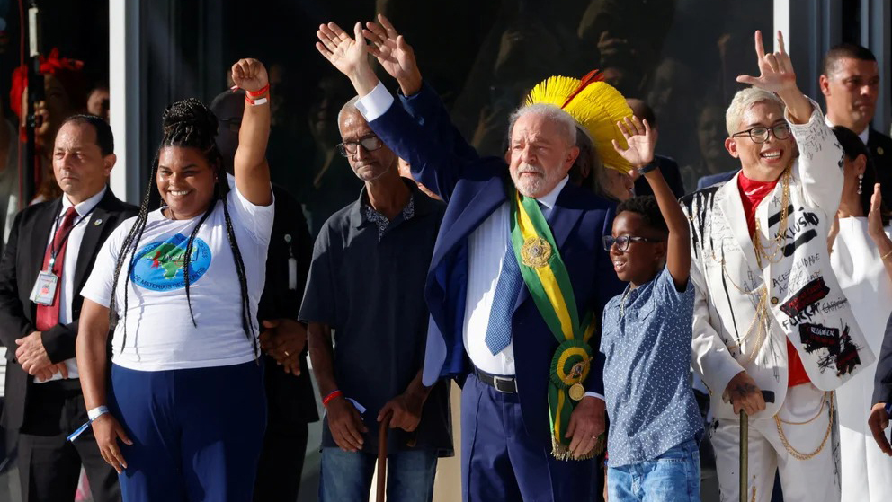 Lula juró como presidente de Brasil