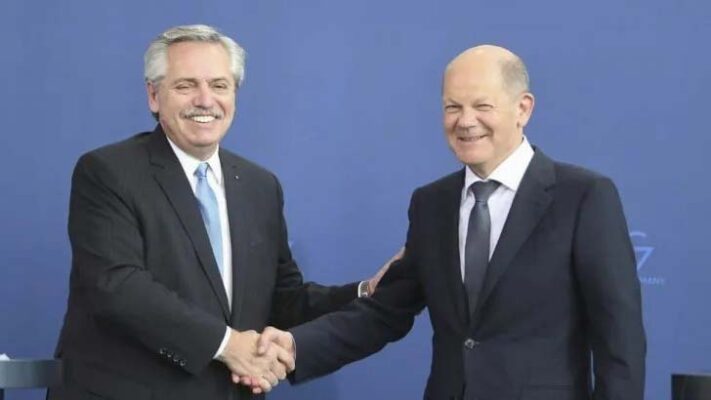Alberto Fernández, Alemania, argentina, COMERCIO BILATERAL, Olaf Scholz